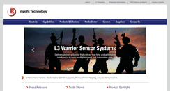 Desktop Screenshot of insighttechnology.com